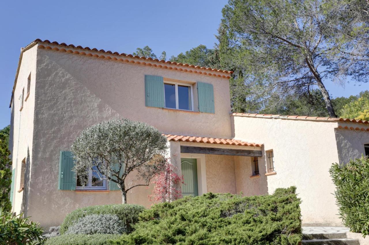 villa 8 pers, climatisée, piscine chauffée, un havre de paix sous les pins parasols Roquebrune-sur-Argens Exterior foto